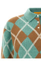 'Collegiate Argyle' polo shirt BLUE 'Collegiate Argyle' polo shirt BLUE