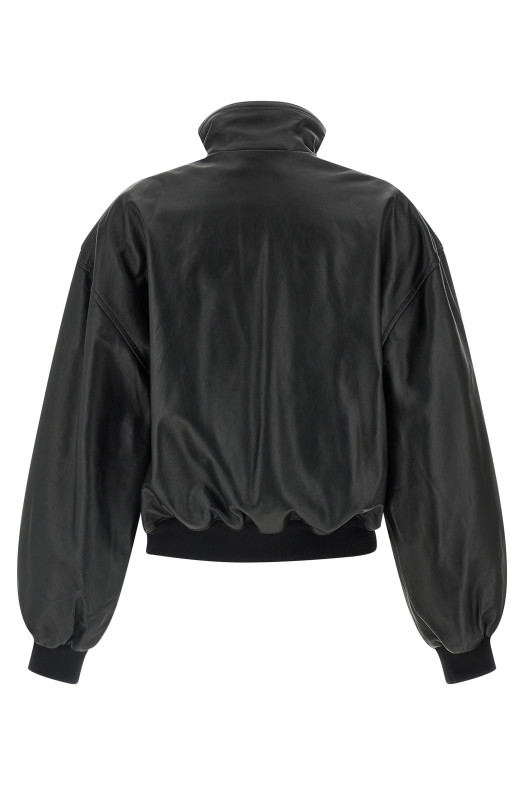 Leather blouson Black Leather blouson Black