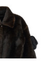 Faux fur bomber jacket Brown Faux fur bomber jacket Brown