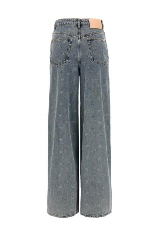 Джинси «Light Blue Diamante Bow» Сині PF25832PBLBLUE Джинси «Light Blue Diamante Bow» Сині PF25832PBLBLUE
