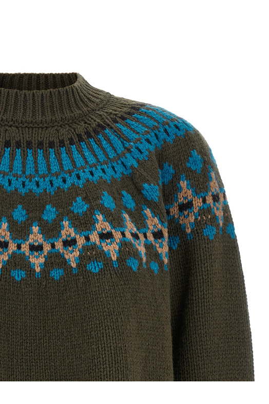 'Sweet Winter' sweater Green