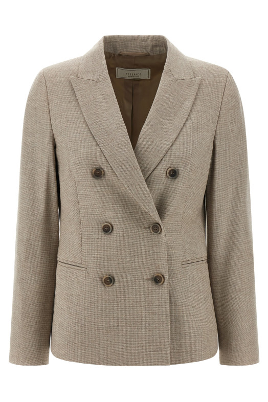 Double-breasted blazer Beige Double-breasted blazer Beige