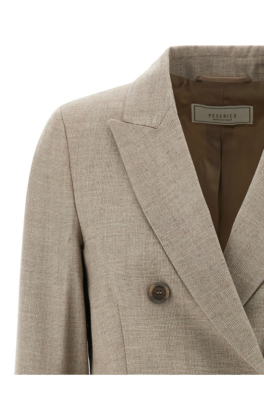 Double-breasted blazer Beige Double-breasted blazer Beige