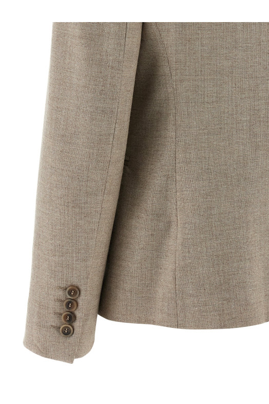 Double-breasted blazer Beige Double-breasted blazer Beige