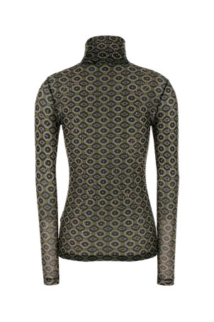 Printed stretch tulle Hoyser t-shirt Red DRIES VAN NOTEN (2520111252623) Printed stretch tulle Hoyser t-shirt Red DRIES VAN NOTEN (2520111252623)