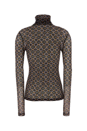 Printed stretch tulle Hoyser t-shirt DRIES VAN NOTEN (2520111252623) Printed stretch tulle Hoyser t-shirt DRIES VAN NOTEN (2520111252623)