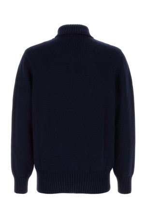 Темно-синий хлопковый свитер GIVENCHY (BM90VZ4YNM) Темно-синий хлопковый свитер GIVENCHY (BM90VZ4YNM)