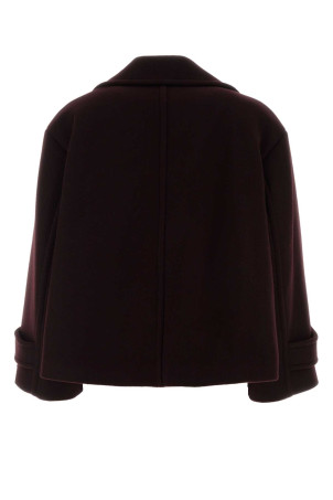 Пурпурове пальто з вовняної суміші CHLOE (CH25WMA96272) CHLOÉ