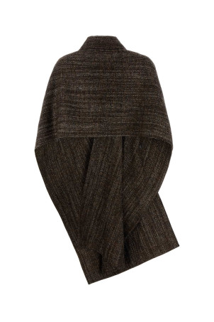 Багатоколірна твідова накидка FENDI (FF6144AYN5) Багатоколірна твідова накидка FENDI (FF6144AYN5)