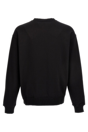 Logo print sweatshirt Black-grey Logo print sweatshirt Black-grey