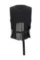 Жилет Chevron Чорно-сірий HELMUT LANG N09HW104ACX Жилет Chevron Чорно-сірий HELMUT LANG N09HW104ACX