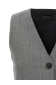 Жилет Chevron Чорно-сірий HELMUT LANG N09HW104ACX Жилет Chevron Чорно-сірий HELMUT LANG N09HW104ACX