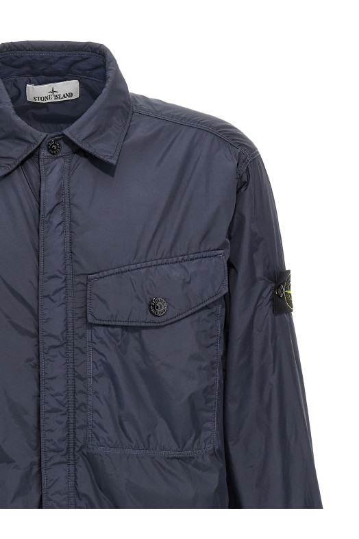 'Garment Dyed Crinkle Reps NY' jacket Blue 'Garment Dyed Crinkle Reps NY' jacket Blue