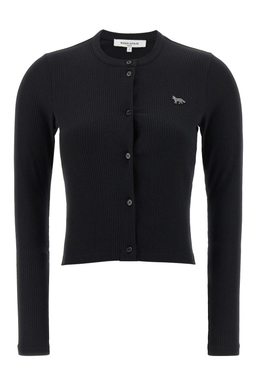 'Baby Fox' cardigan Black