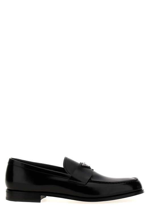 Логотип мокасины Черный PRADA 2DB205FX000055F0002 Логотип мокасины Черный PRADA 2DB205FX000055F0002