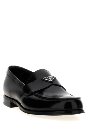 Logo loafers Black Logo loafers Black