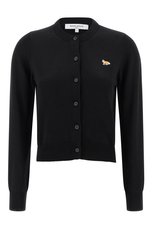 'Baby Fox' cardigan Black