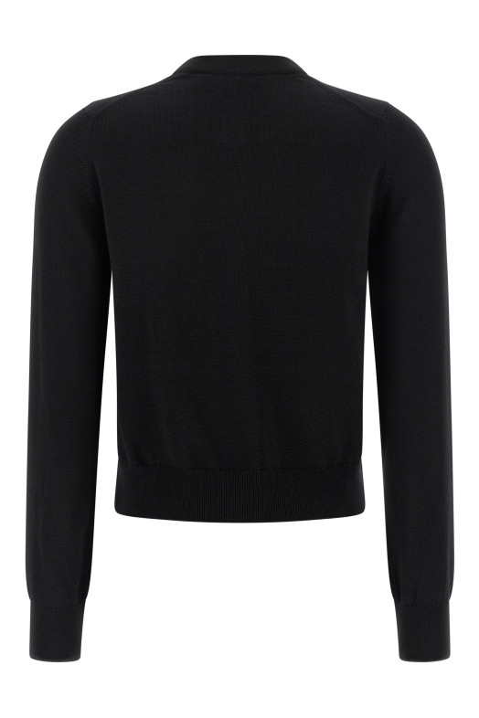 'Baby Fox' cardigan Black