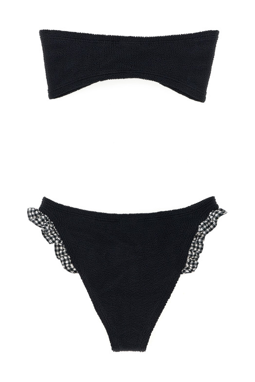 Бикини «Джин» Черно-серый JEANBIKINIBLACKGINGHAM