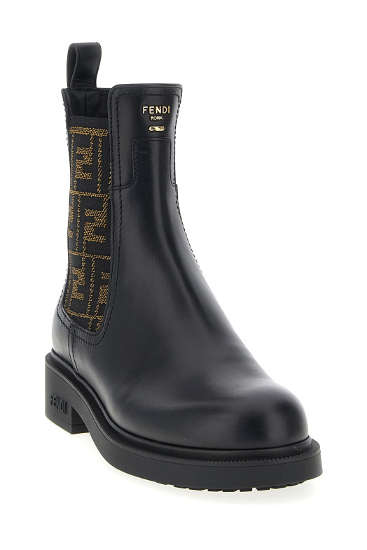 'Fendi Filo' ankle boots Black