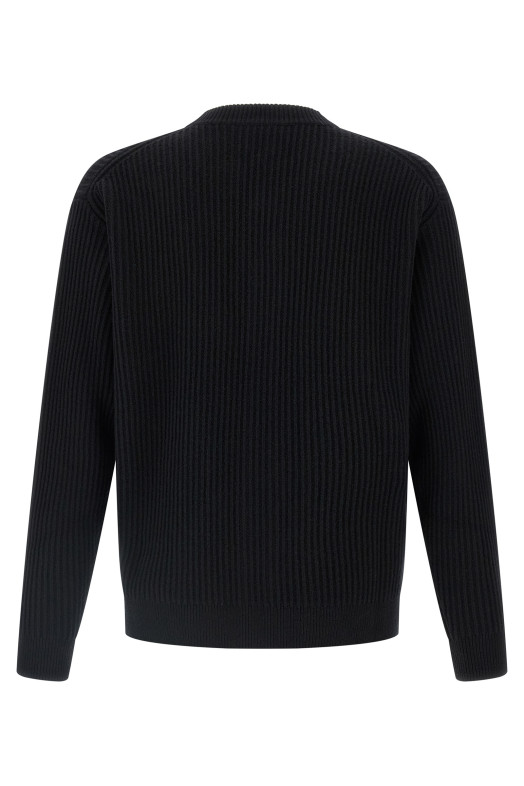 'Fox Head' cardigan Black