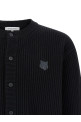 'Fox Head' cardigan Black