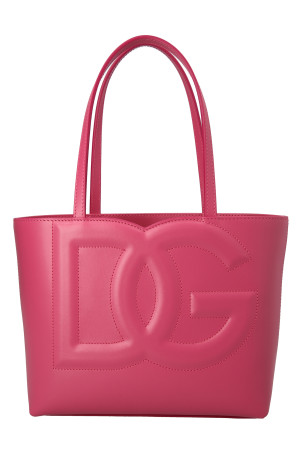 Small logo shopping bag Fuchsia Small logo shopping bag Fuchsia