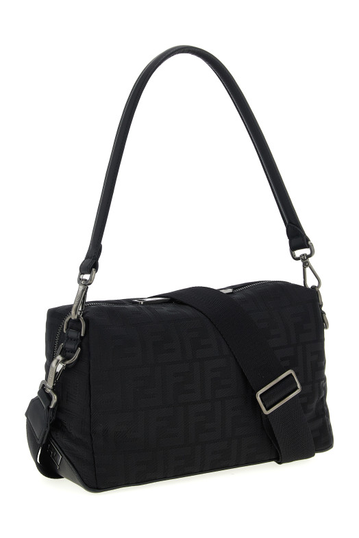 Сумка через плече «Fendi Lui Medium Squared FF» Чорна 7VA672AVC6F0SAJ Сумка через плече «Fendi Lui Medium Squared FF» Чорна 7VA672AVC6F0SAJ