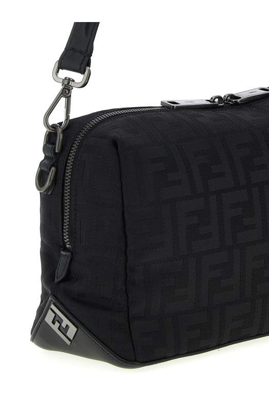Сумка через плече «Fendi Lui Medium Squared FF» Чорна 7VA672AVC6F0SAJ Сумка через плече «Fendi Lui Medium Squared FF» Чорна 7VA672AVC6F0SAJ