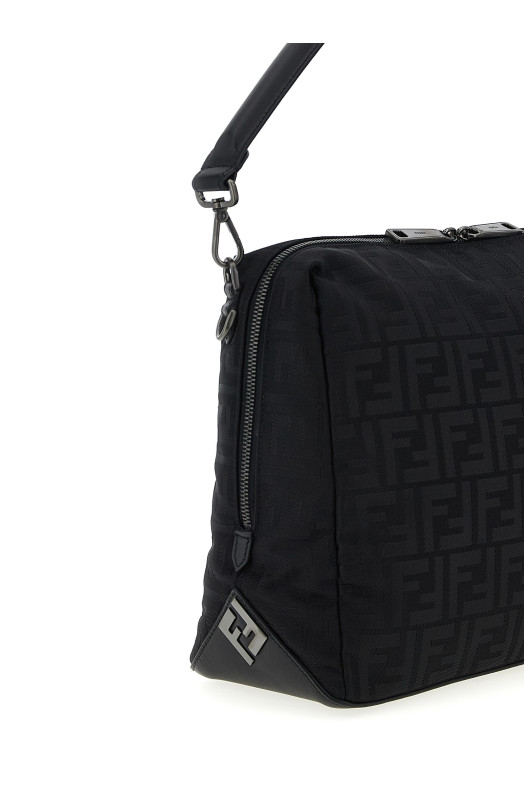 Велика сумка через плече «Fendi Lui» Чорна 7VA667AVC6F0SAJ Велика сумка через плече «Fendi Lui» Чорна 7VA667AVC6F0SAJ
