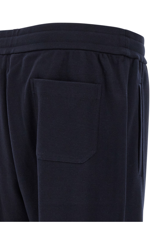 Хлопковые и кашемировые джоггеры Синие BRIONI UJSF0LOD6054100 Хлопковые и кашемировые джоггеры Синие BRIONI UJSF0LOD6054100