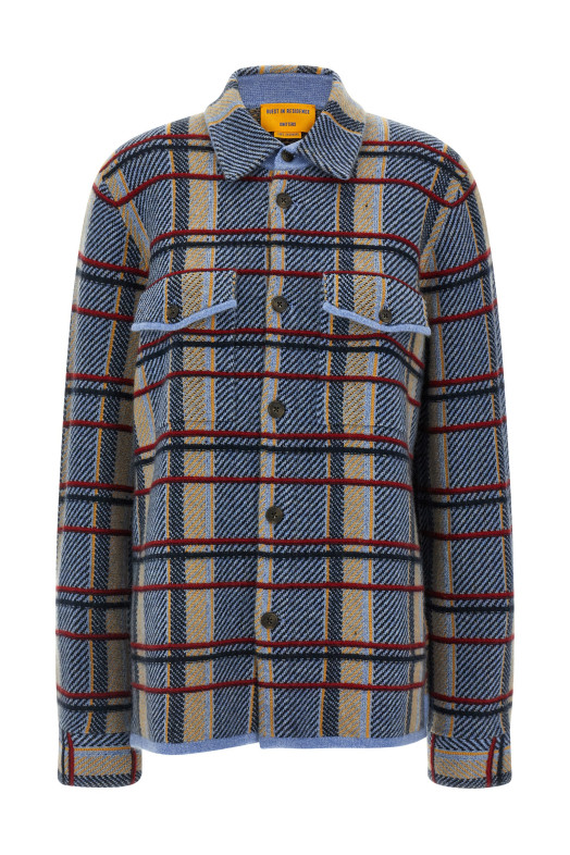 'Plaid Work' shirt Blue