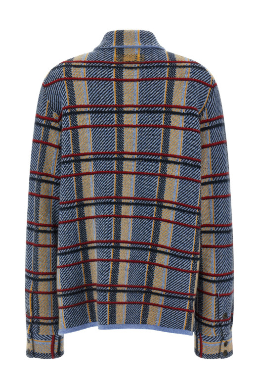 'Plaid Work' shirt Blue