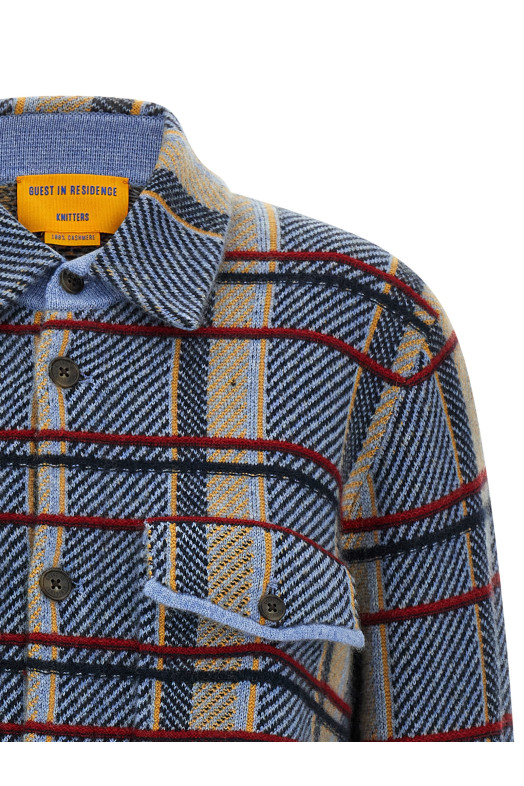 'Plaid Work' shirt Blue