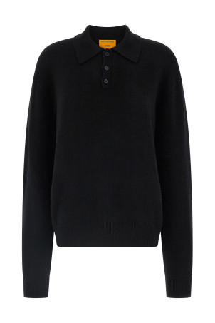 'Allday' polo shirt Black 'Allday' polo shirt Black