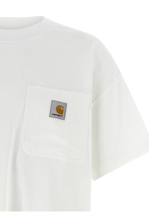'Work Pocket' T-shirt White