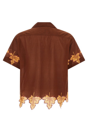 'Harvest Floor' shirt Brown 'Harvest Floor' shirt Brown