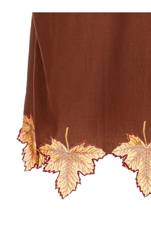 'Harvest Floor' shirt Brown 'Harvest Floor' shirt Brown