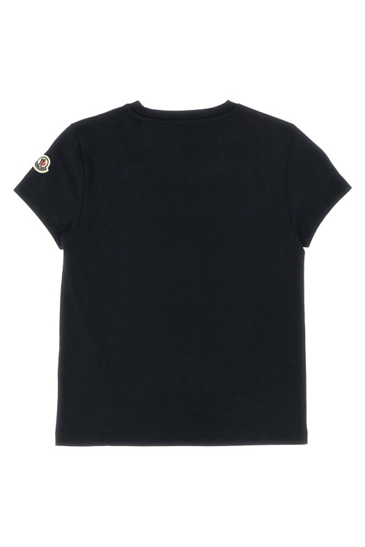Logo embroidery t-shirt Black Logo embroidery t-shirt Black