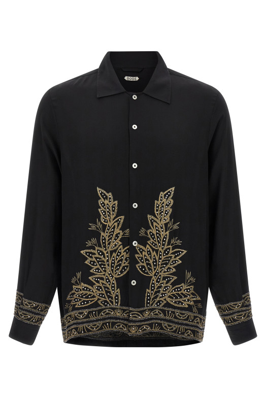 'Beaded Epoque' shirt Black 'Beaded Epoque' shirt Black