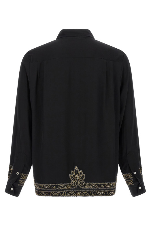 'Beaded Epoque' shirt Black 'Beaded Epoque' shirt Black