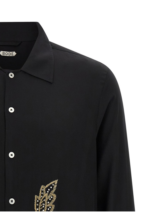 'Beaded Epoque' shirt Black 'Beaded Epoque' shirt Black