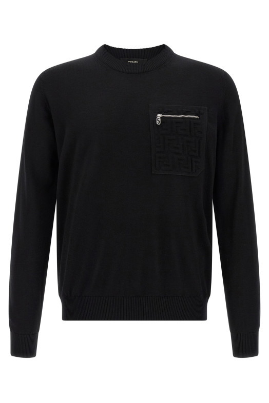 FF pocket sweater Black