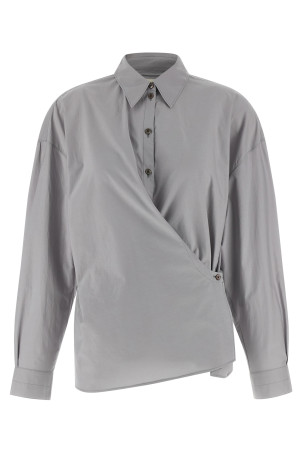 Сорочка «Straight Collar Twisted» Сіра SH1141LF1500BG219 Сорочка «Straight Collar Twisted» Сіра SH1141LF1500BG219
