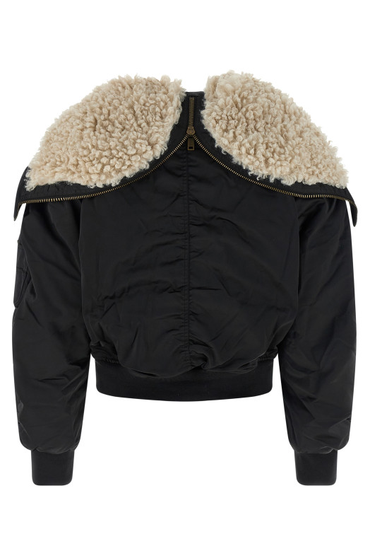 Бомбер «Elisa» Черный MA0425FAC3C01E01BK