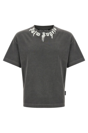 Футболка з логотипом Сіра PALM ANGELS PMAA109F25JER00907030703