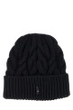 Плетена вовняна шапка Чорна MONCLER GRENOBLE K20983B00013M1172999 Плетена вовняна шапка Чорна MONCLER GRENOBLE K20983B00013M1172999