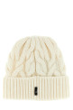 Плетена вовняна шапка Біла MONCLER GRENOBLE K20983B00013M1172034 Плетена вовняна шапка Біла MONCLER GRENOBLE K20983B00013M1172034