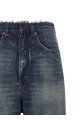 Джинси з необробленими краями, сині MM6 MAISON MARGIELA S52LA0266M30017962