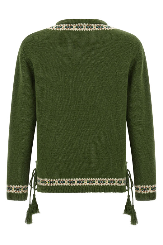 Свитер «Мориц» Зеленый MRF25KT004GREENMULTI